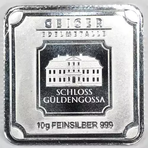 Geiger Edelmetalle 10 g Silver Bar