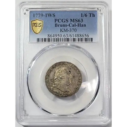 GERMAN STATES Silver 1/6 THALER