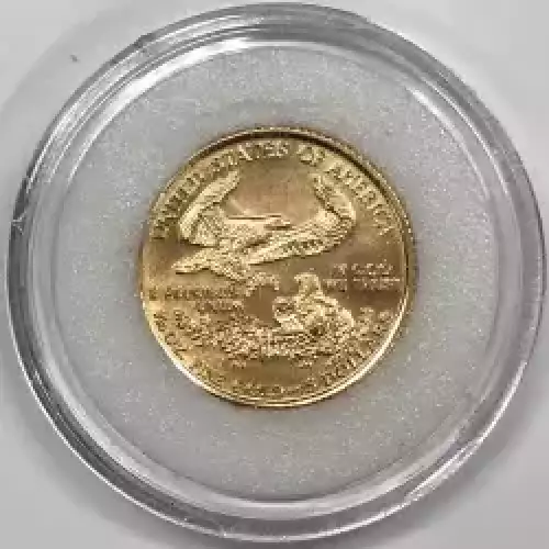 Gold Bullion-Gold Eagles--$5 Gold Eagle 1/10 oz -Gold- 5 Dollar