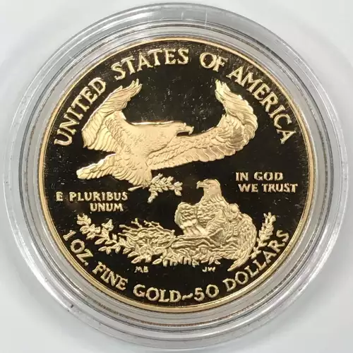 Gold Bullion-Gold Eagles--$50 Gold Eagle 1 oz -Gold- 50 Dollar (2)