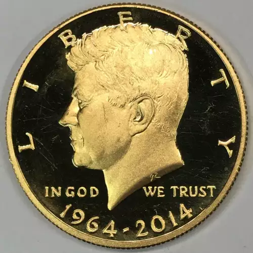 Gold Kennedy Half Dollar