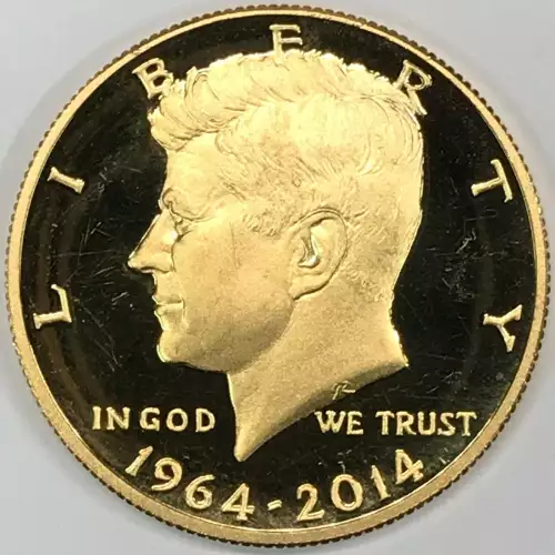 Gold Kennedy Half Dollar (2)