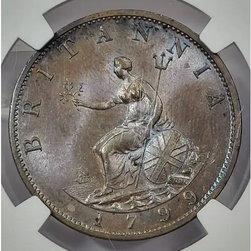 Great Britain Copper 1/2 PENNY (4)
