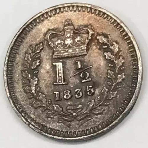 Great Britain Silver 1-1/2 PENCE