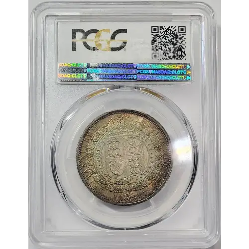 Great Britain Silver 1/2 CROWN (4)