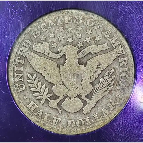 Half Dollars---Barber 1892-1915 -Silver- 0.5 Dollar (4)