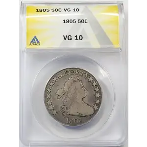 Half Dollars---Draped Bust 1796-1807 -Silver- 0.5 Dollar