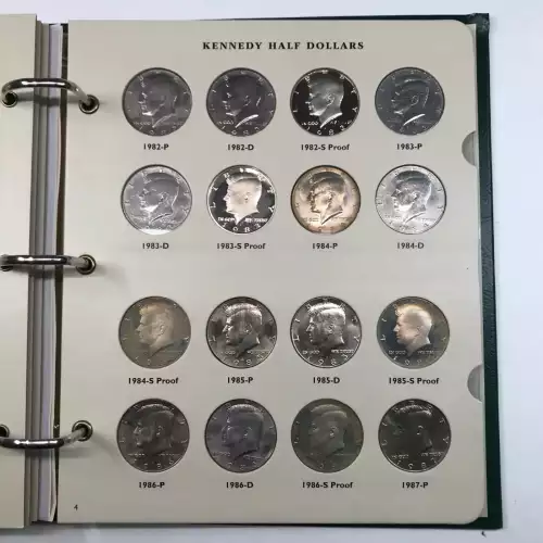 Half Dollars---Kennedy 1971-Present -Copper-Nickel- 0.5 Dollar