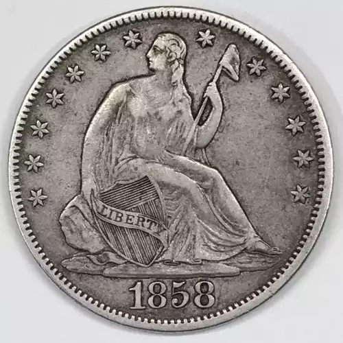 Half Dollars---Liberty Seated 1839-1891 -Silver- 0.5 Dollar