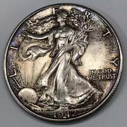 Half Dollars---Liberty Walking 1916-1947 -Silver- 0.5 Dollar (4)