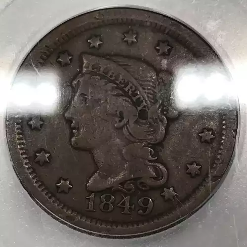 Large Cents - Braided Hair Cent (1839-1857) (3)