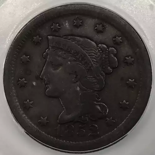 Large Cents - Braided Hair Cent (1839-1857) (2)