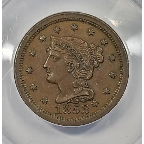 Large Cents - Braided Hair Cent (1839-1857) (2)