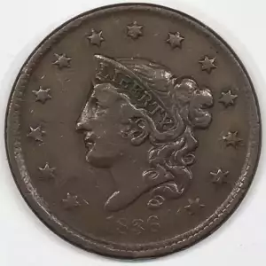 Large Cents-Coronet Head 1816-1839 (4)