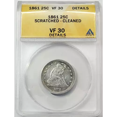 Liberty Seated Quarter Dollar