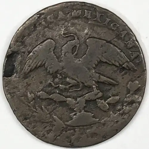 Mexico Copper 1/4 REAL (Un Quarto/Una Quartilla)