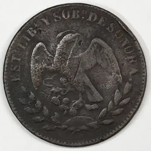 Mexico Copper 1/4 REAL (Un Quarto/Una Quartilla) (5)