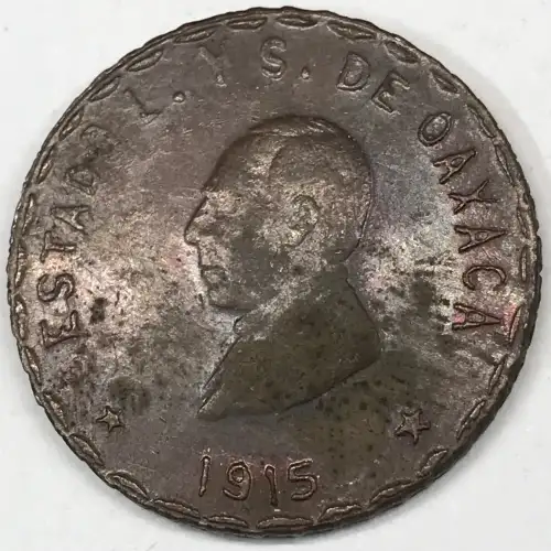 MEXICO-REVOLUTIONARY Copper 10 CENTAVOS