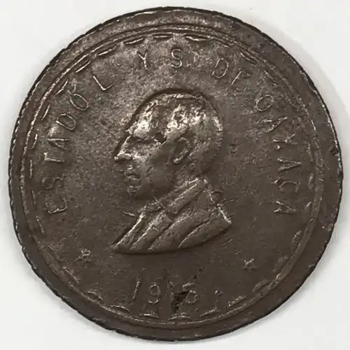 MEXICO-REVOLUTIONARY Copper 20 CENTAVOS