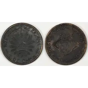 MEXICO-REVOLUTIONARY Copper 5 CENTAVOS