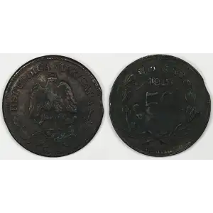 MEXICO-REVOLUTIONARY Copper 50 CENTAVOS