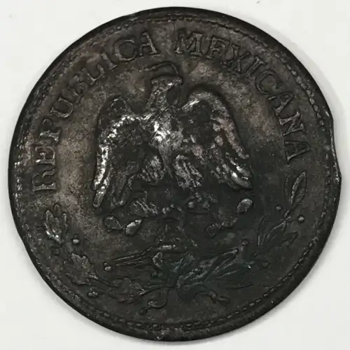 MEXICO-REVOLUTIONARY Copper 50 CENTAVOS (2)
