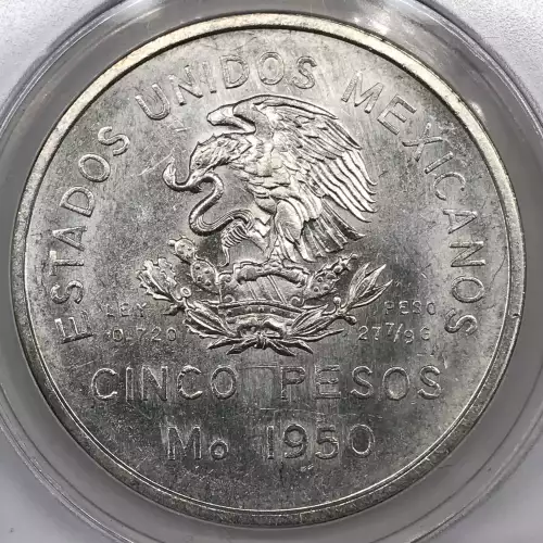 MEXICO Silver 5 PESOS (3)