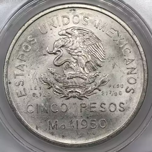 MEXICO Silver 5 PESOS (3)