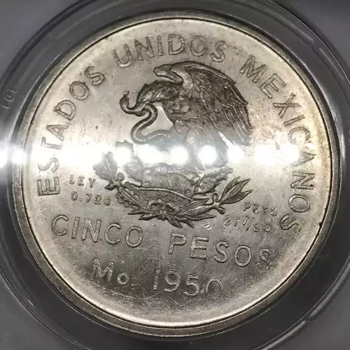 MEXICO Silver 5 PESOS (2)