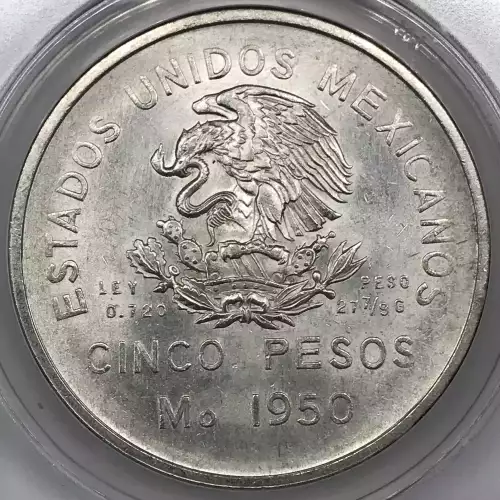 MEXICO Silver 5 PESOS (4)