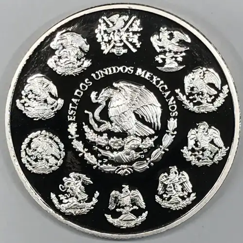 MEXICO Silver 5 PESOS (2)
