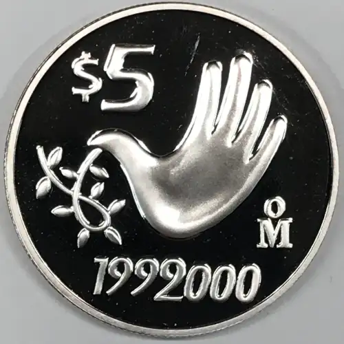 MEXICO Silver 5 PESOS
