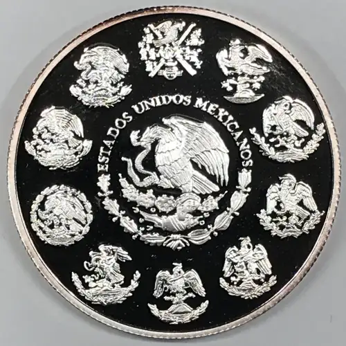 MEXICO Silver 5 PESOS (2)