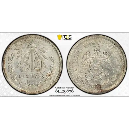 MEXICO Silver 50 CENTAVOS (2)