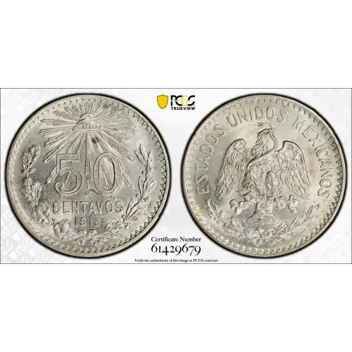 MEXICO Silver 50 CENTAVOS