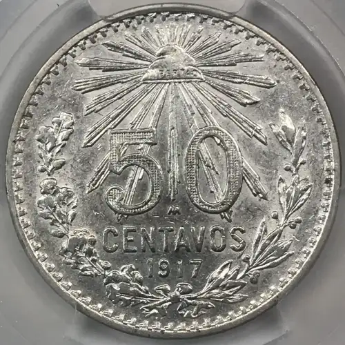 MEXICO Silver 50 CENTAVOS