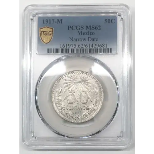 MEXICO Silver 50 CENTAVOS