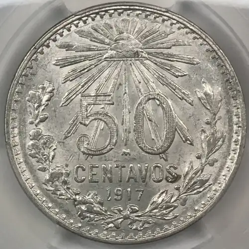 MEXICO Silver 50 CENTAVOS