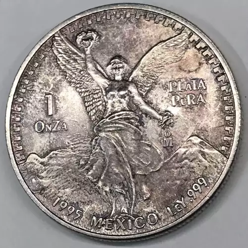 MEXICO Silver Libertad ONZA (Troy Ounce of Silver) 1982-present (generic, any KM#) (2)