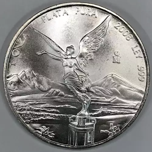 MEXICO Silver Libertad ONZA (Troy Ounce of Silver) 2000-Present KM#639