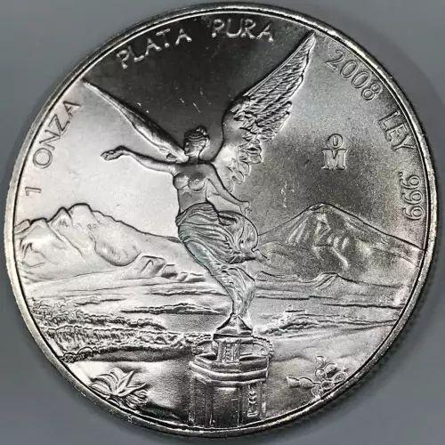 MEXICO Silver Libertad ONZA (Troy Ounce of Silver) 2000-Present KM#639 (2)