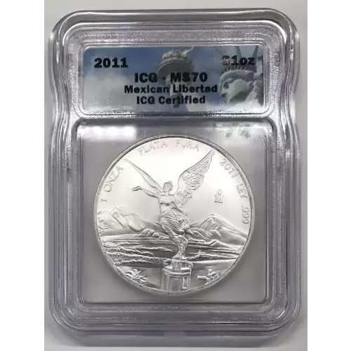 MEXICO Silver Libertad ONZA (Troy Ounce of Silver) 2000-Present KM#639