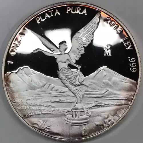 MEXICO Silver Libertad ONZA (Troy Ounce of Silver) 2000-Present KM#639 (3)