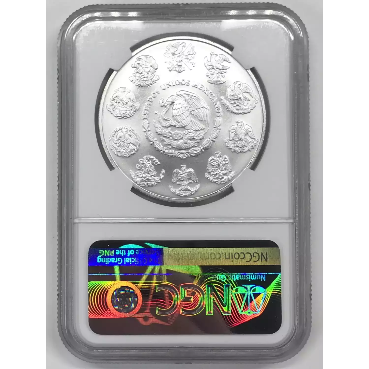 Mo Ngc Ms First Releases Mexico Silver Onza Troy Ounce Of Silver Old Pueblo Coin