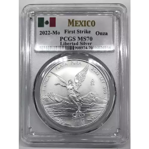 MEXICO Silver ONZA (Troy Ounce of Silver) (2)