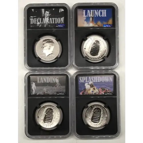 Modern Commemoratives ---Apollo 11 50th Anniversary 2019 -Copper-Nickel- 0.5 Dollar
