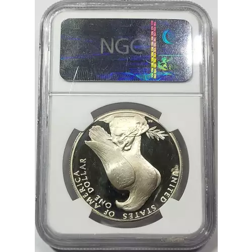 Modern Commemoratives --- Los Angeles Olympiad 1983-1984-Silver- 1 Dollar (3)