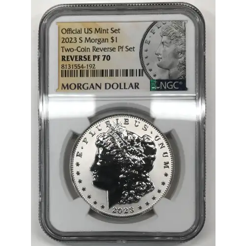 Modern Commemoratives --- Morgan & Peace Silver Dollar 2-Coin Set (3)