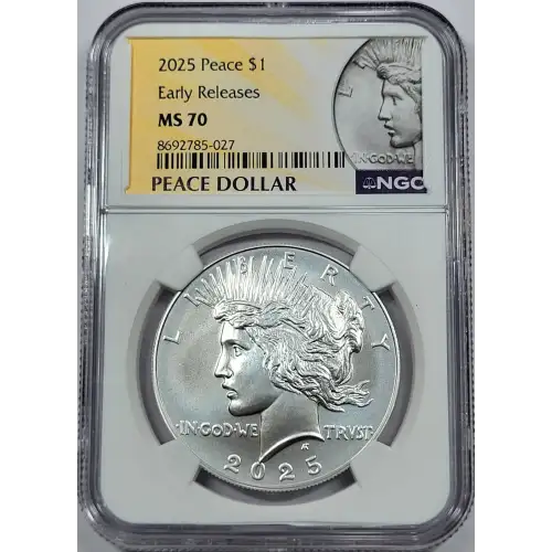 Modern Commemoratives --- Peace Dollar 100th -Silver- 1 Dollar