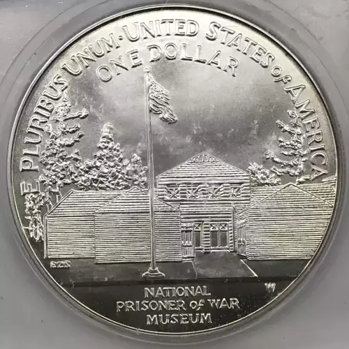 Modern Commemoratives --- U.S. Prisoner of War Museum 1994 -Silver- 1 Dollar (3)